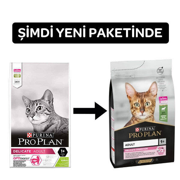 Pro Plan Delicate Kuzu Etli Seçici Yetişkin Kedi Maması 3 kg