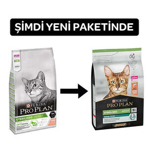 Pro Plan Somonlu Kısırlaştırılmış Kedi Maması 10 KG - Thumbnail