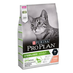 Pro Plan Sterilised Somonlu Kısırlaştırılmış Yetişkin Kedi Maması 3 kg - Thumbnail