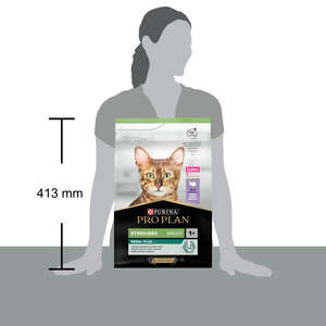 Pro Plan Sterilised Hindili Kısırlaştırılmış Yetişkin Kedi Maması 3 kg - Thumbnail