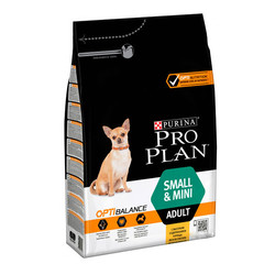 Pro Plan Small Mini Tavuklu Küçük Irk Yetişkin Köpek Maması 3 kg - Thumbnail