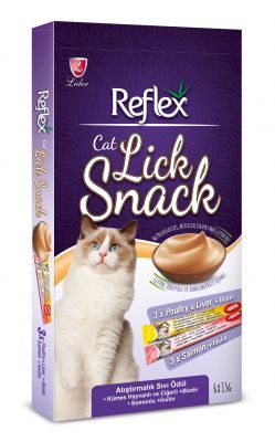 Reflex Lick Snack Sıvı Kedi Ödülü 15 GR * 6 ADET