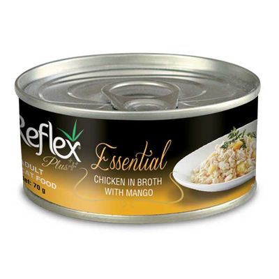 Reflex Plus Essential Tavuklu ve Mangolu Kedi Konservesi 70gr