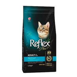 Reflex Plus Somonlu Kısırlaştırılmış Kedi Maması 1,5 KG - Thumbnail