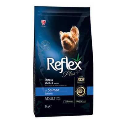 Reflex Plus Somonlu Küçük Irk Köpek Maması 3 KG