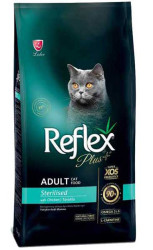 Reflex Plus Tavuklu Kısırlaştırılmış Kedi Maması 1,5 KG - Thumbnail