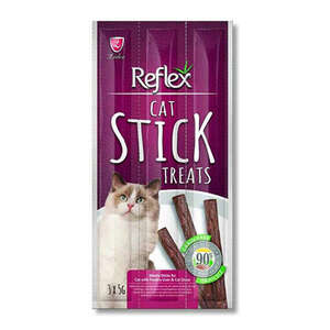 Reflex Sticks Ciğerli Kedi Ödül Çubuğu 3x5 GR - Thumbnail