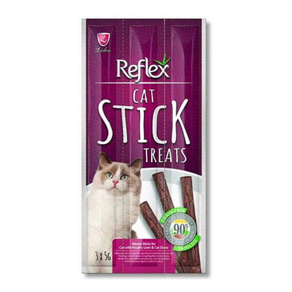 Reflex Sticks Ciğerli Kedi Ödül Çubuğu 3x5 GR