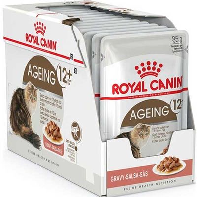Royal Canin Ageing +12 Yaş Kedi Maması 85 gr * 12 Adet