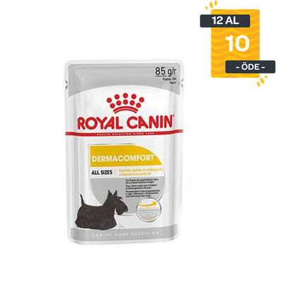 Royal Canin Dermacomfort Deri Besleyici Köpek Yaş Maması 85 GR x 12 Adet