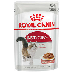 Royal Canin İnstinctive Gravy Kedi Konserve Maması 85 GR - Thumbnail