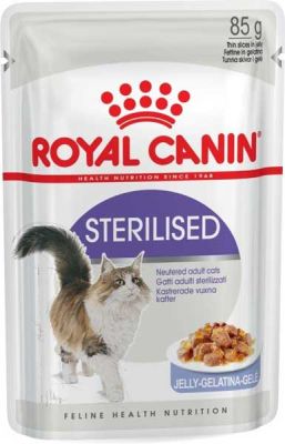 Royal Canin Sterilised Jelly Kısırlaştırılmış Kedi Yaş Maması 85 GR*12 Adet