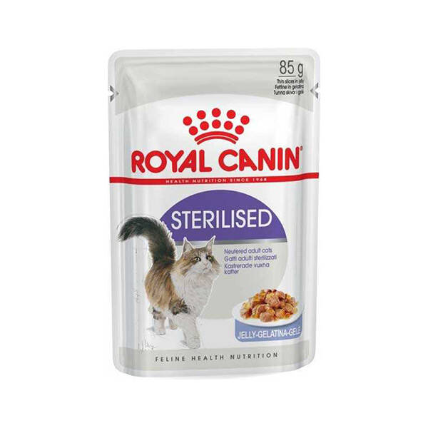 Royal Canin Sterilised Jelly Kısırlaştırılmış Kedi Yaş Maması 85 GR