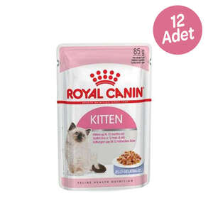 Royal Canin Kitten Jelly Yavru Kedi Yaş Maması 85 GR * 12 Adet - Thumbnail