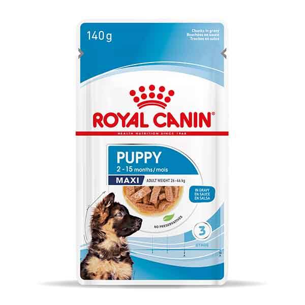 Royal Canin Maxi Puppy Yaş Yavru Köpek Maması 140 gr