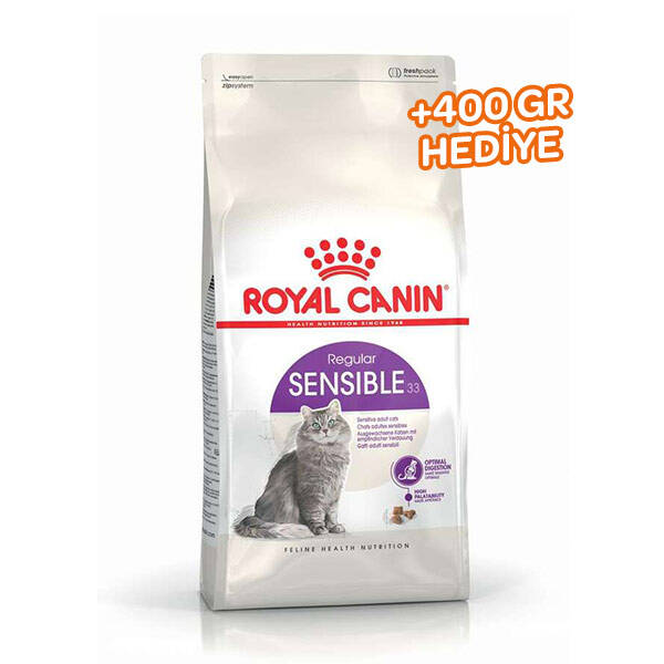Royal Canin Sensible Kedi Maması 400 GR + 400GR HEDİYE!