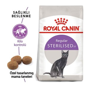 Royal Canin Sterilised Kısırlaştırılmış Kedi Maması 2 KG - Thumbnail