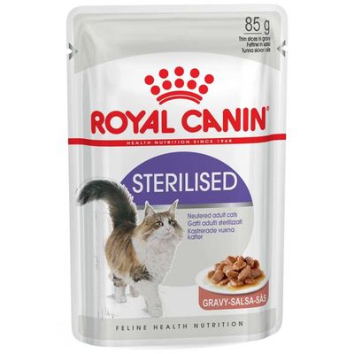 Royal Canin Sterilised Gravy Kısırlaştırılmış Kedi Yaş Maması 85 GR