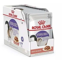 Royal Canin Sterilised Gravy Kısırlaştırılmış Kedi Yaş Maması 85 GR - Thumbnail