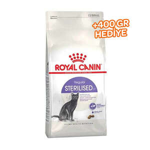 Royal Canin Sterilised Kısırlaştırılmış Kedi Maması 400 GR + 400 GR HEDİYE! - Thumbnail
