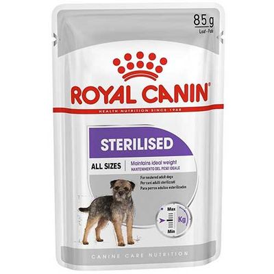 Royal Canin Sterilised Loaf Kısırlaştırılmış Köpek Yaş Maması 85 GR