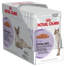 Royal Canin Sterilised Gravy Kısırlaştırılmış Kedi Yaş Maması 85 GR* 12 ADET - Thumbnail