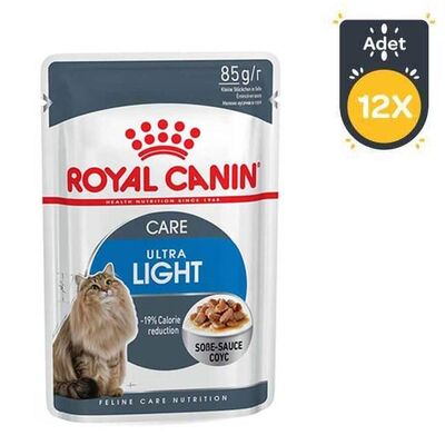 Royal Canin Ultra Light Kedi Diyet Konservesi 85 GR * 12 Adet