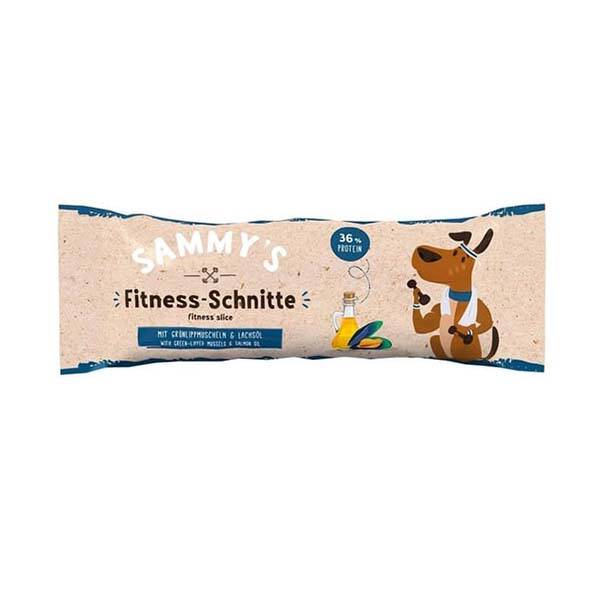 Sammy's Fitness Slice Somon Yağı Midyeli Köpek Protein Barı 25 gr