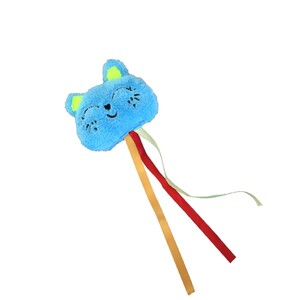 Markamama Parti Balonu Kedi Oyuncağı Mavi, Kedi Otlu ve Zilli - Thumbnail