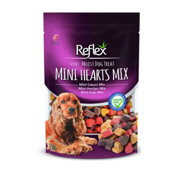 Reflex Mini Kalpli Yarı Yumuşak Köpek Ödül Maması 150 Gr