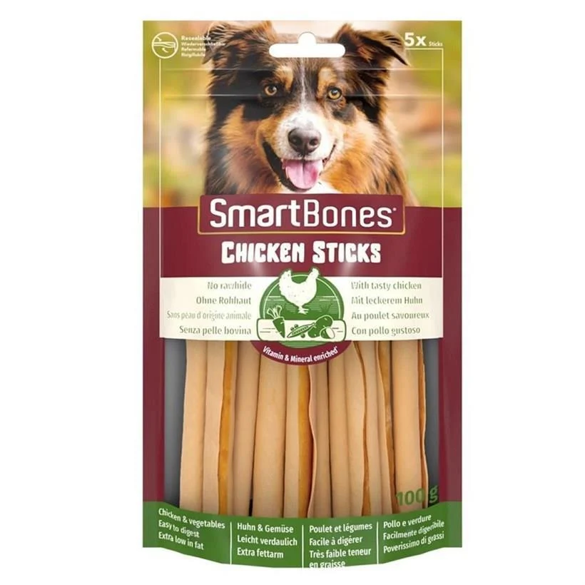 Smart Bones Tavuklu Stick Köpek Ödülü 10lu 200 gr