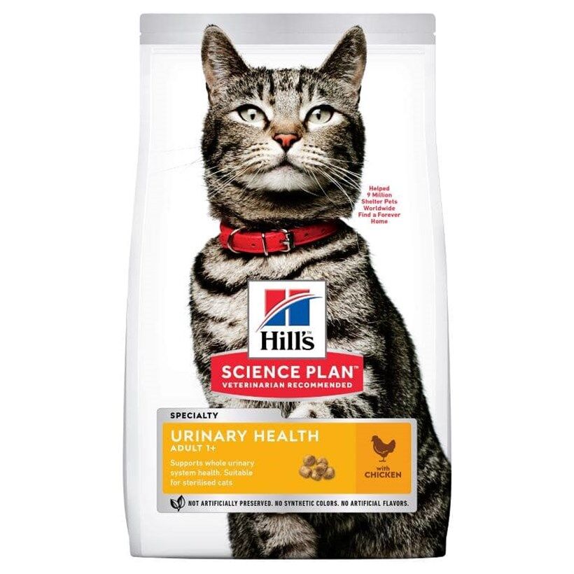 Hill's SCIENCE PLAN Urinary İdrar Yolu Destekleyici Tavuklu Yetişkin Kedi Maması 1,5kg