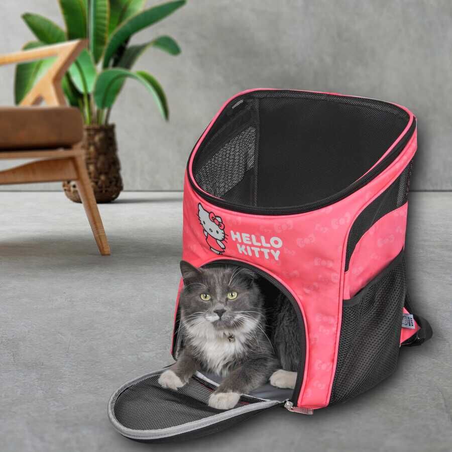 Hello Kitty Kedi Taşıma Çantası Pembe