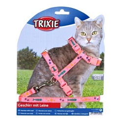 Trixie Kedi Göğüs Tasması Seti 22-36cm/10mm - Thumbnail