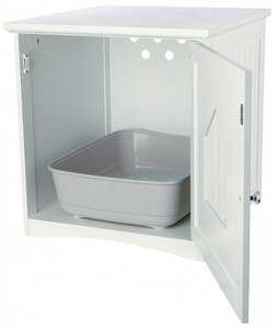 Trixie Kedi Tuvalet Evi 49X51X51cm Beyaz - Thumbnail