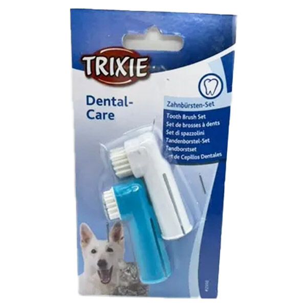 Trixie Kedi Ve Köpek Diş Fırçası Seti