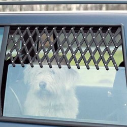 Trixie Köpek Araba Camı Parmaklığı, 30-110cm,Siyah - Thumbnail