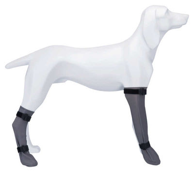 Trixie Köpek Çorabı, Su Geçirmez, XL:12cm/45cm Gri