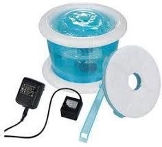 Trixie Otomatik Su Kabı 3Lt, Mavi/Beyaz