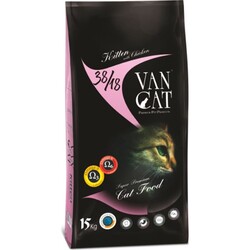 VanCat Kuzulu Pirinçli Yavru Kedi Maması 15 KG - Thumbnail