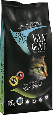 VanCat Multi Color Renkli Yetişkin Kedi Maması 15 KG