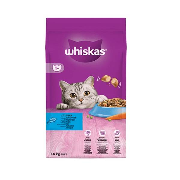 Whiskas Ton Balıklı ve Sebzeli Kedi Maması 14 kg